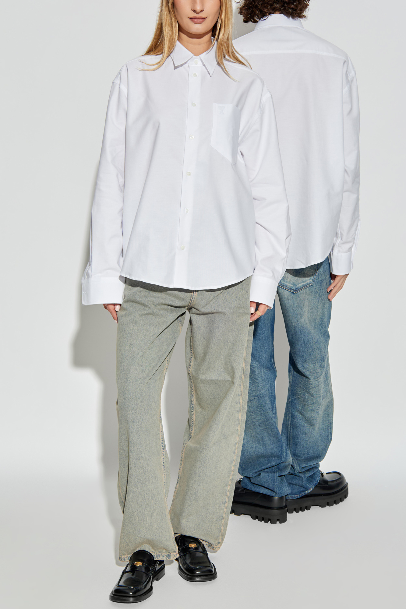 Ami Alexandre Mattiussi Shirt with logo | Men's Clothing